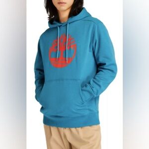 Timberland Core Logo Pullover Hoodie Men’s Size Large